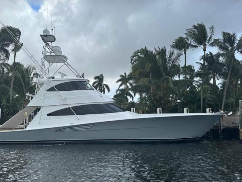 Viking 68 Enclosed Bridge - As new with factory warranty
