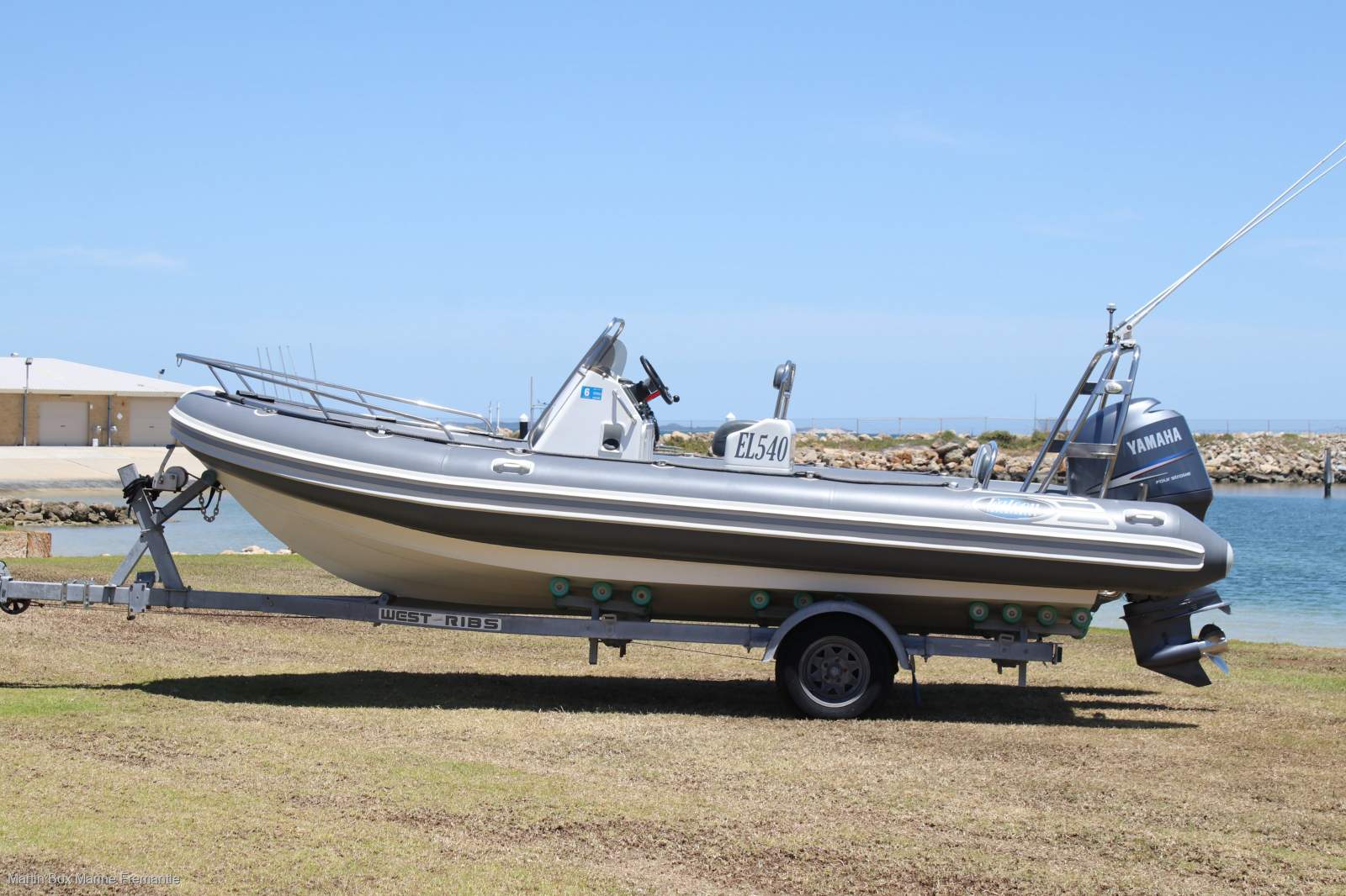 Falcon Inflatables 650 SR with only 201 Hours