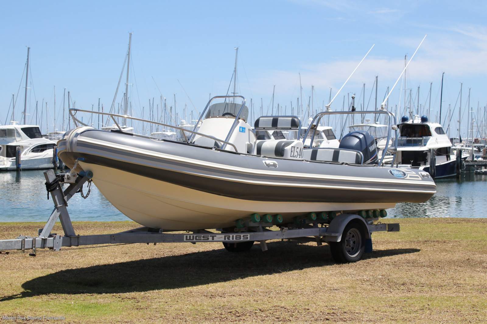 Falcon Inflatables 650 SR with only 201 Hours