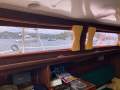 Spencer 35 MK1 Full-keeled, classic blue-water cruiser:Huge eye-level windows surrounding Saloon