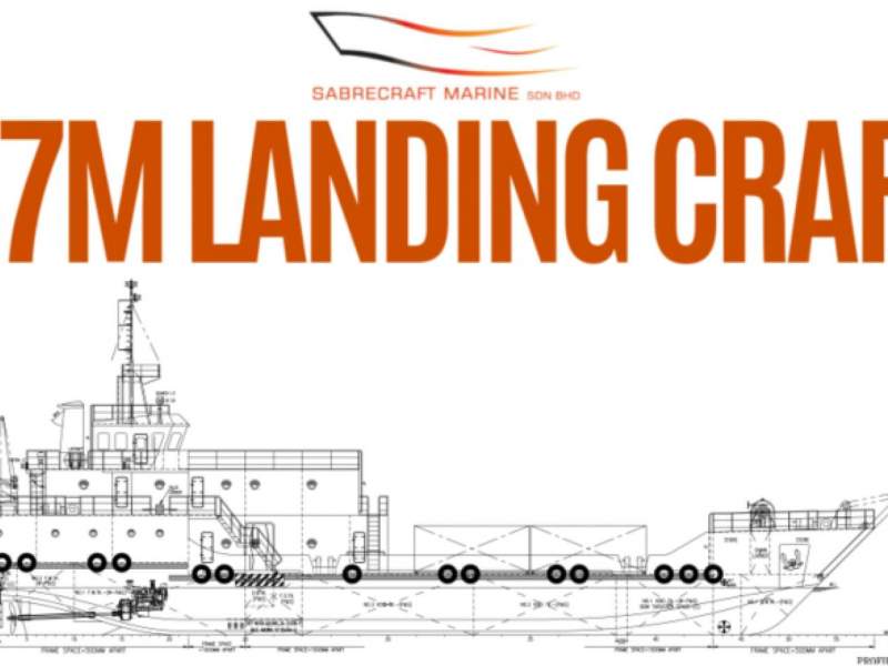 Sabrecraft LC47000 - 47 meter Landing Craft