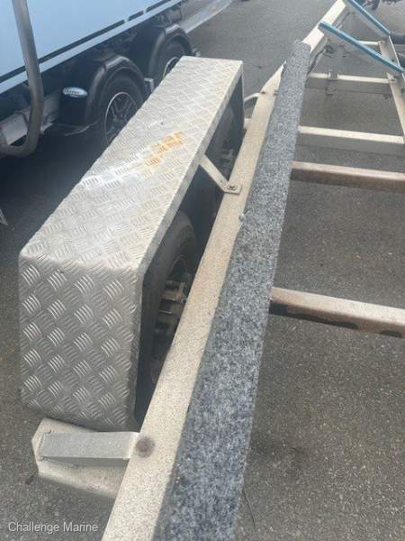 Dual axle Ally trailer rated 3800 KG