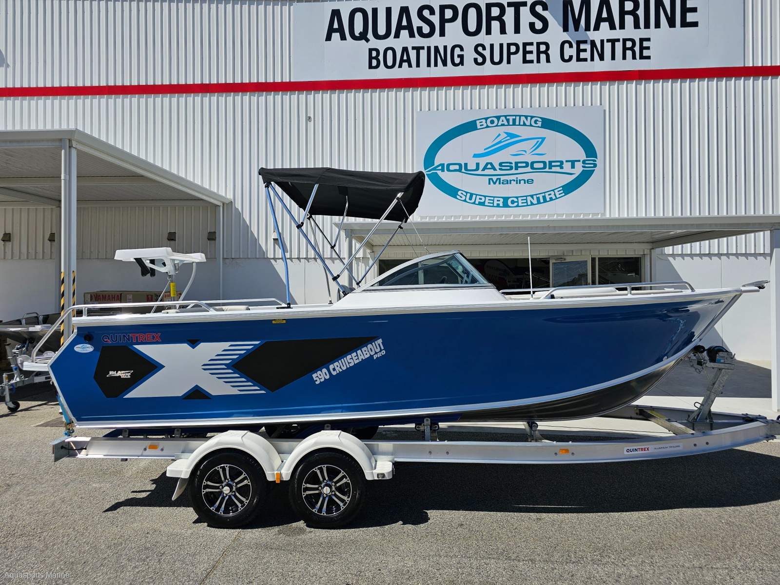 New Quintrex 590 Cruiseabout With The LOT