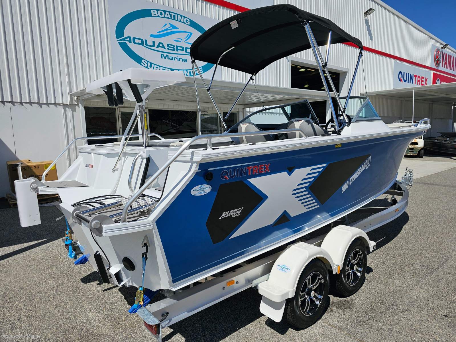 New Quintrex 590 Cruiseabout With The LOT