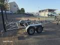 22' Tandem multi-roller boat trailer