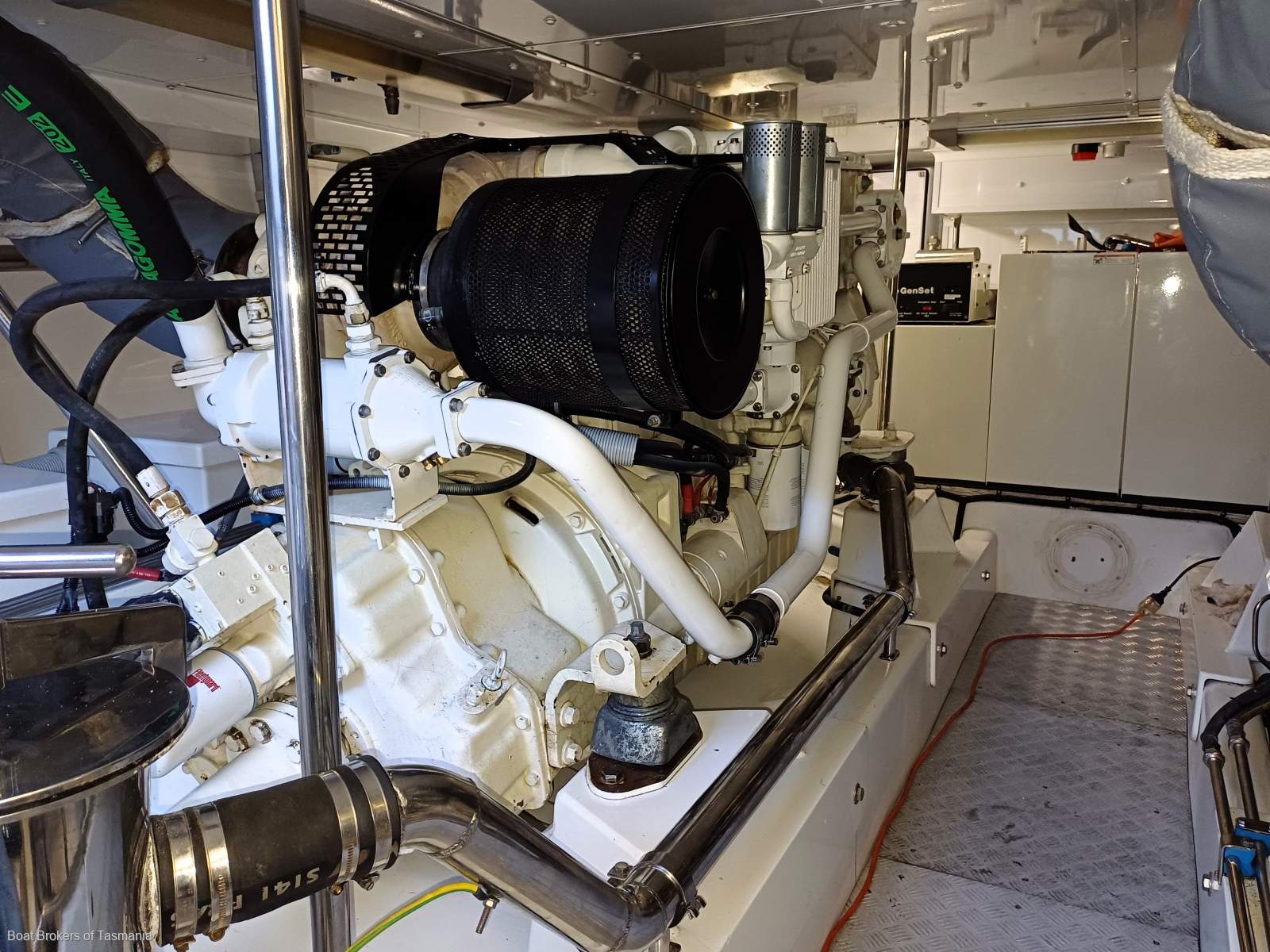 One Spirit Precision 50 Enclosed flybridge. Super strong offshore cruiser Boat Brokers of Tasmania