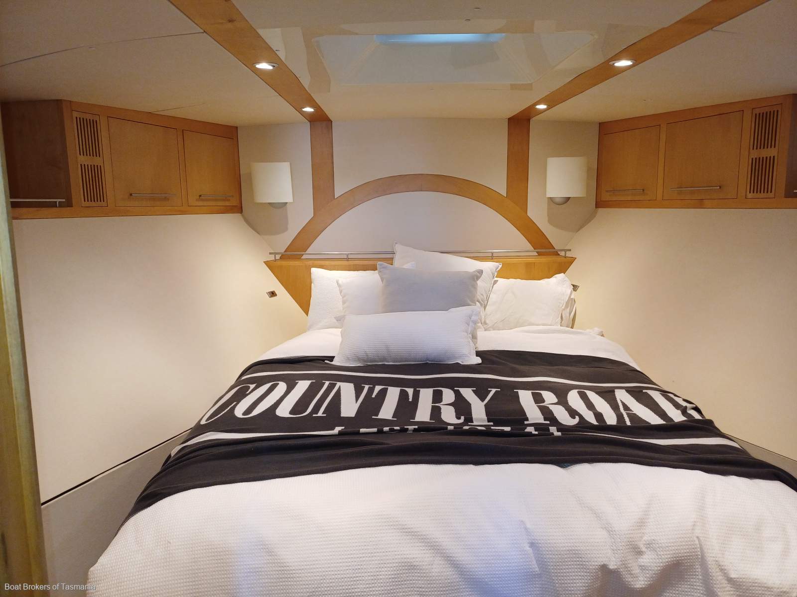 One Spirit Precision 50 Enclosed flybridge. Super strong offshore cruiser Boat Brokers of Tasmania