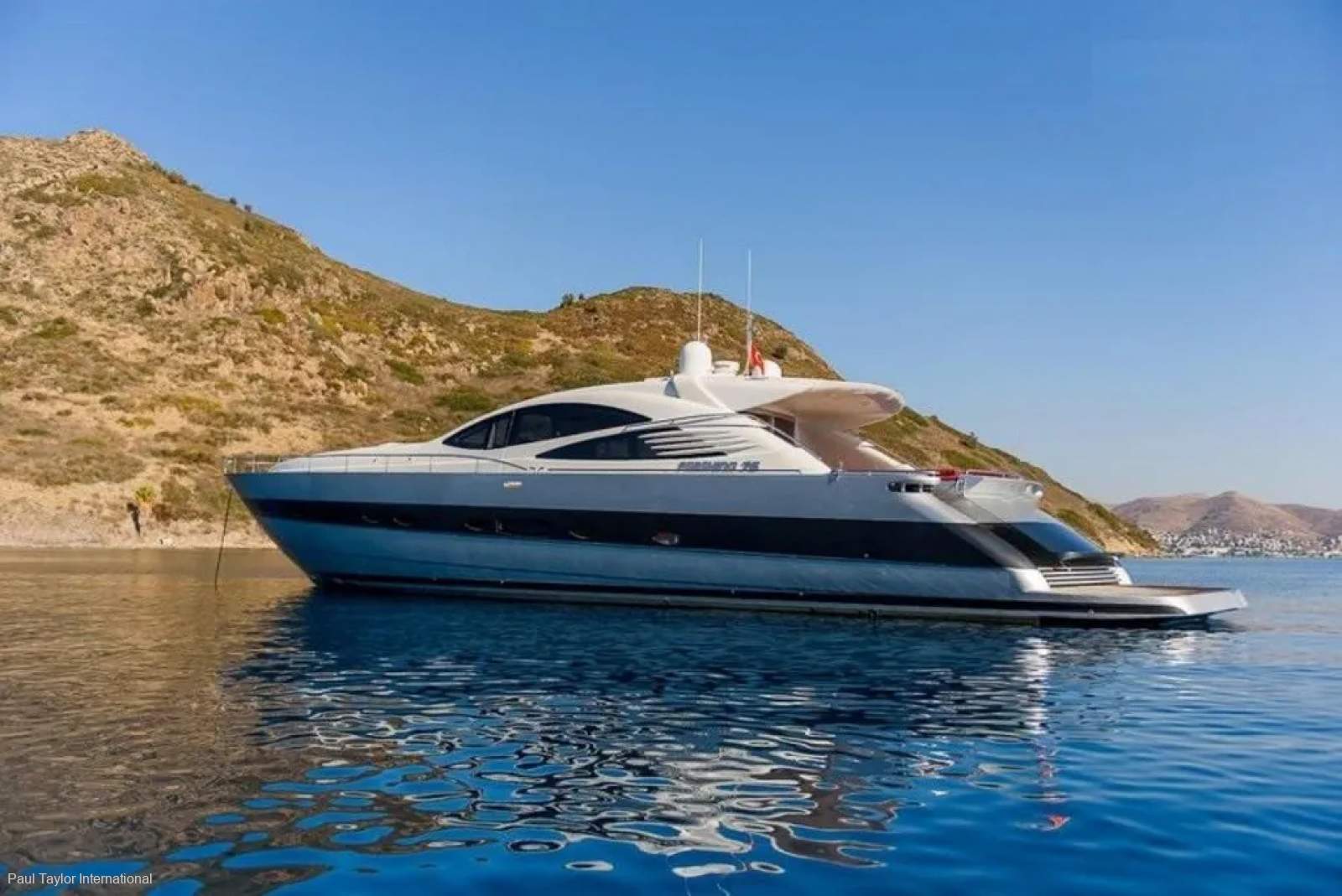 Pershing 76 - Stored and Winterized in the Off season.