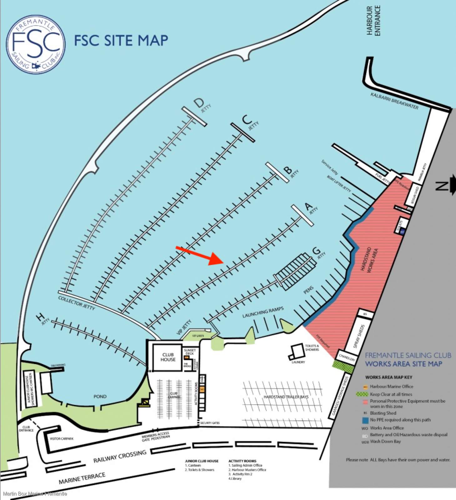 Fremantle Sailing Club 12m Pen