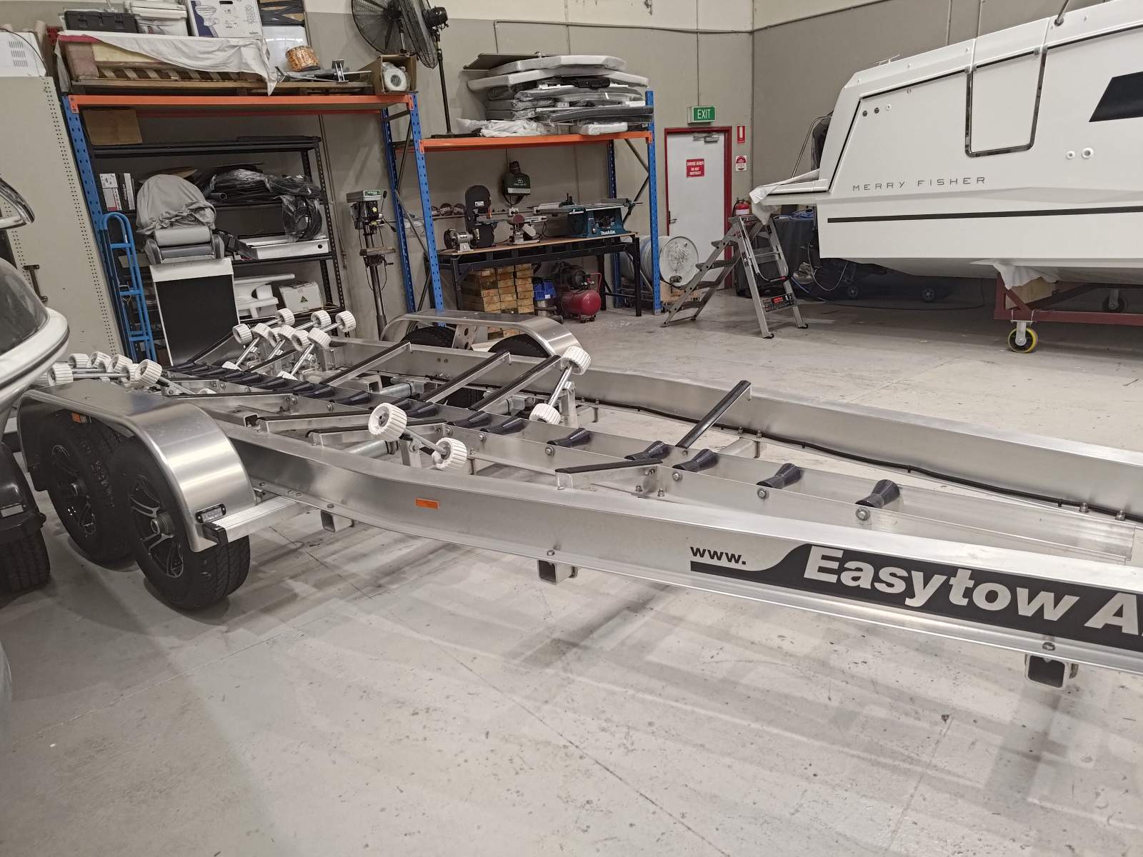 Easytow 3.5T Alloy Trailer for Merry Fisher 695