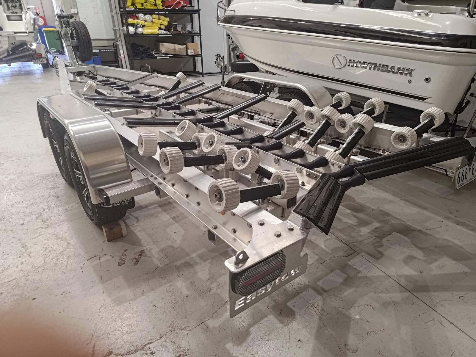 Easytow 3.5T Alloy Trailer for Merry Fisher 695