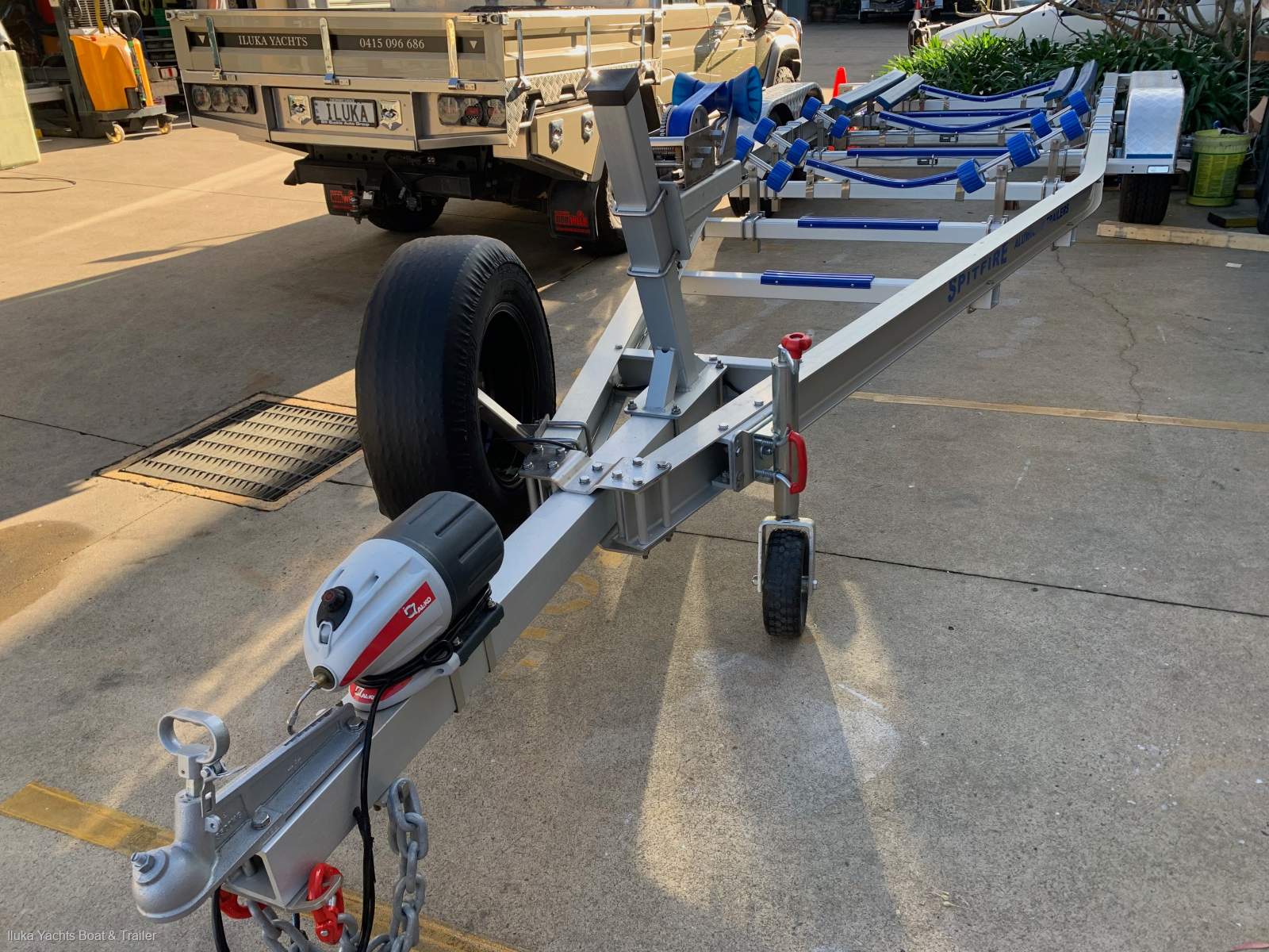 Spitfire Aluminium 3.5T Boat Trailer