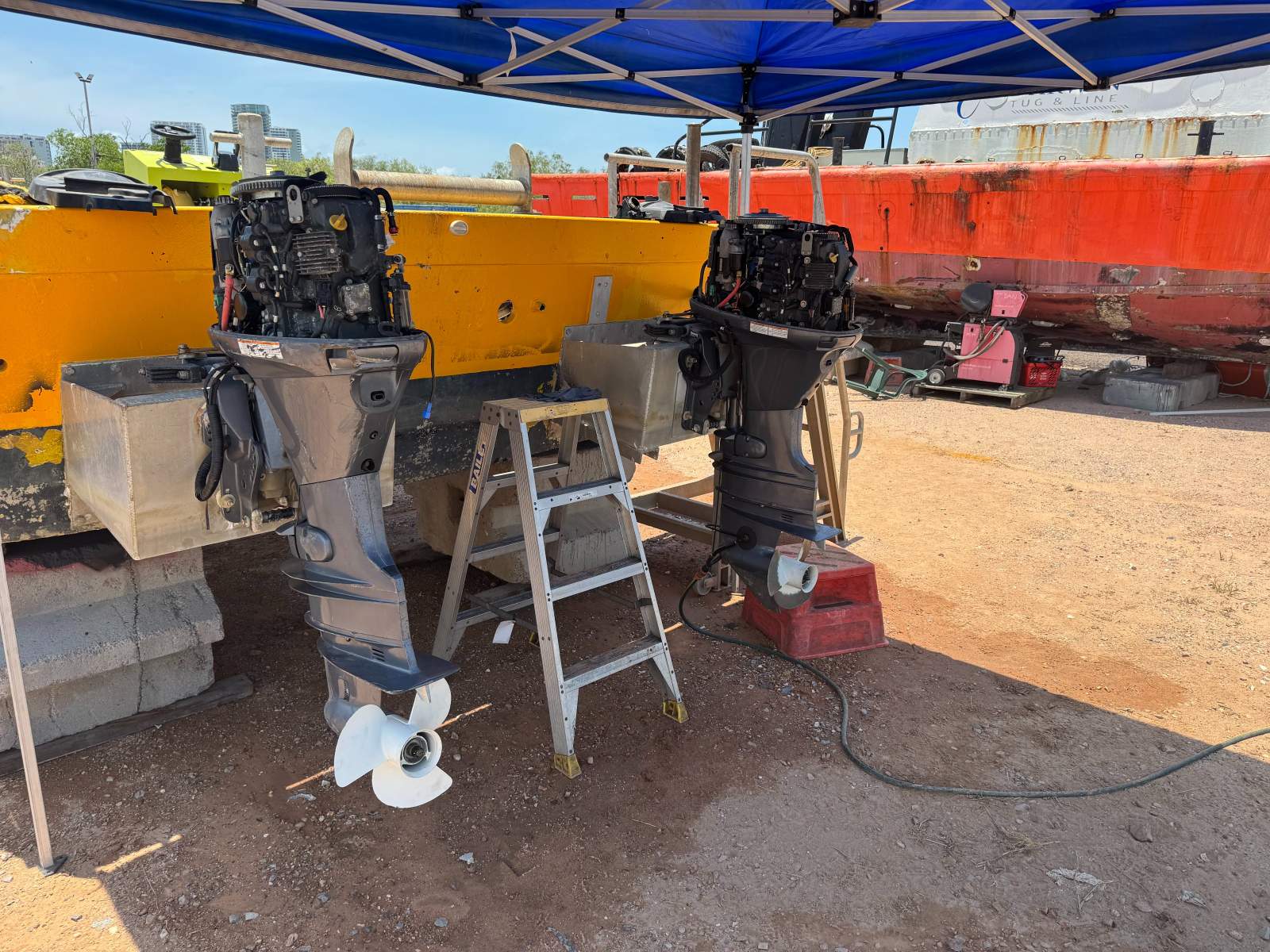 Ex work Boat Flat bottom fast Yamaha (Darwin NT)