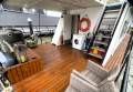 High & Dry. Compact One Bed, Two Decked Houseboat.
