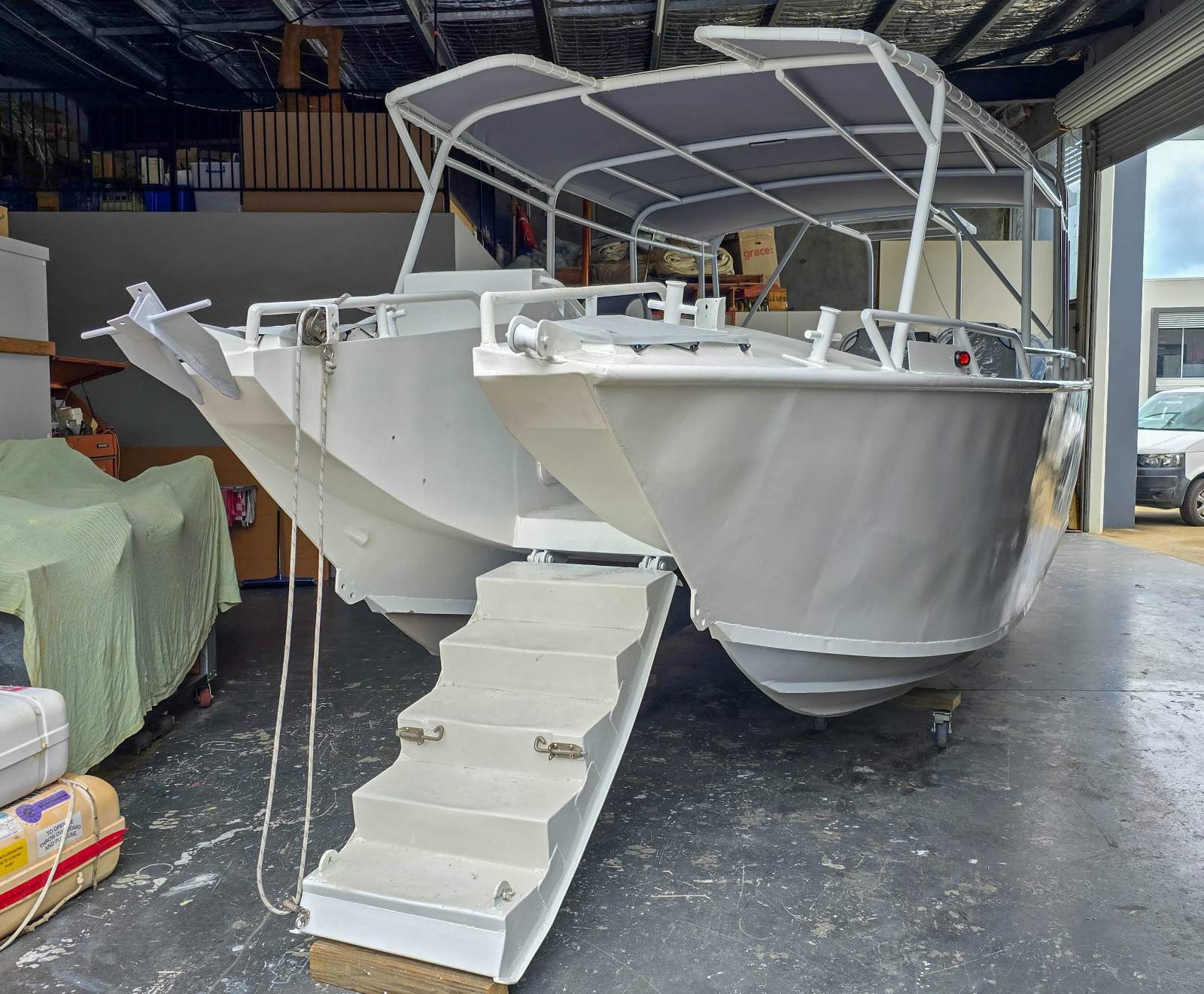 Commercial Aluminium Passenger / Transport Barge w
