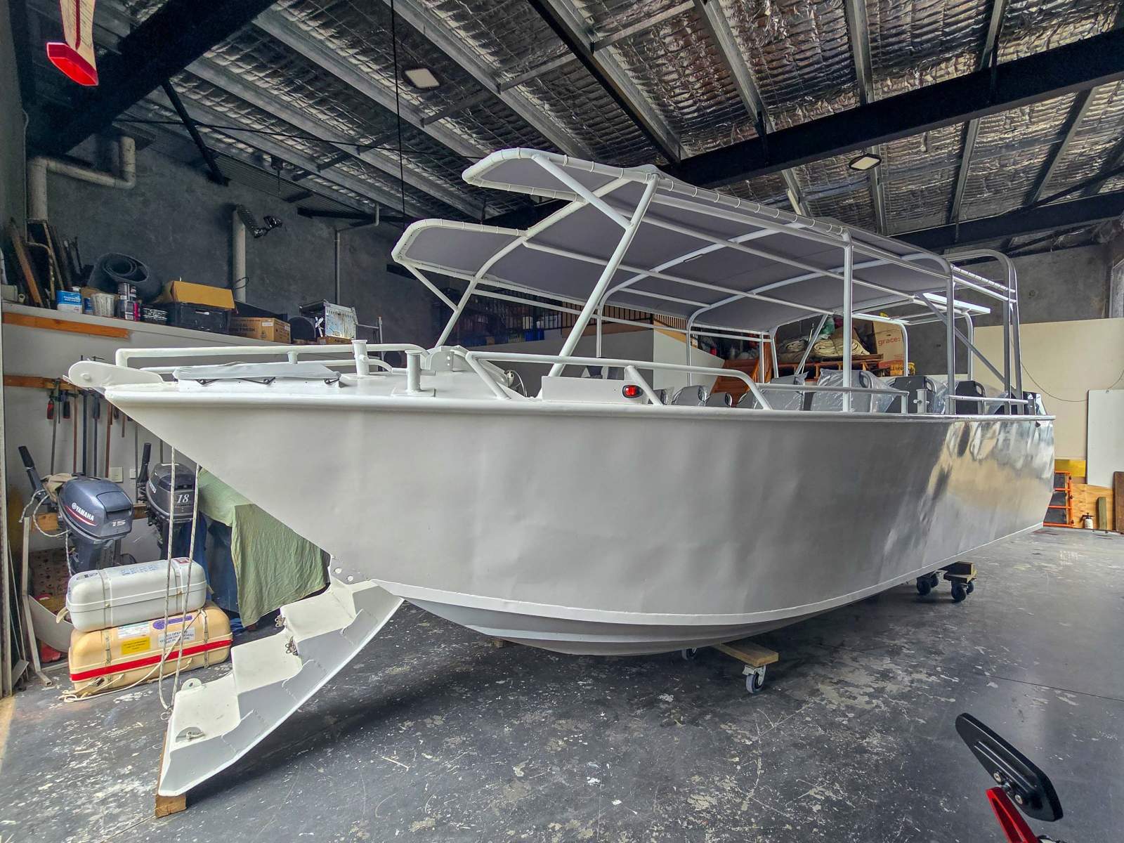 Commercial Aluminium Passenger / Transport Barge w