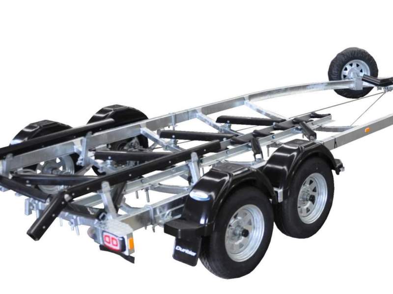 New Dunbier 5.7m, Dual Axle Boat Trailer
