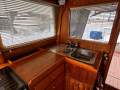 STARK BAY 38 Crusier " Diesel Jet ":Galley looking aft