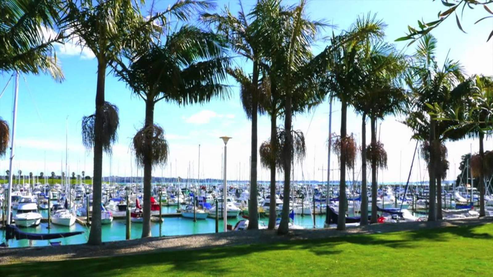 10.5m Pine Harbour marina berth for sale.