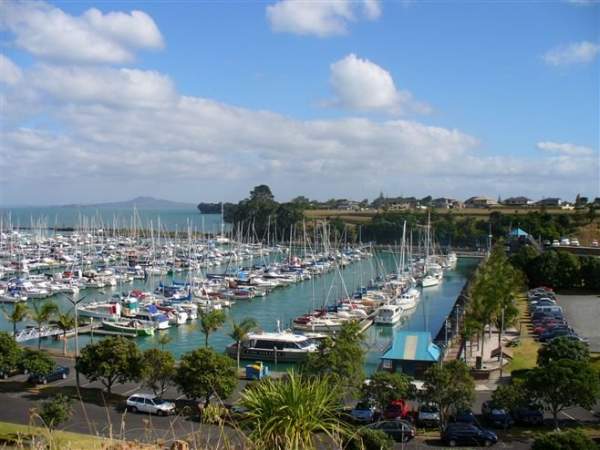 10.5m Pine Harbour marina berth for sale.