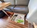Riviera 3600 Sport Yacht "SHAFT DRIVES and BOW THRUSTER":Under lounge storage