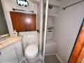 Riviera 3600 Sport Yacht "SHAFT DRIVES and BOW THRUSTER":Bathroom with Seperate Shower stall