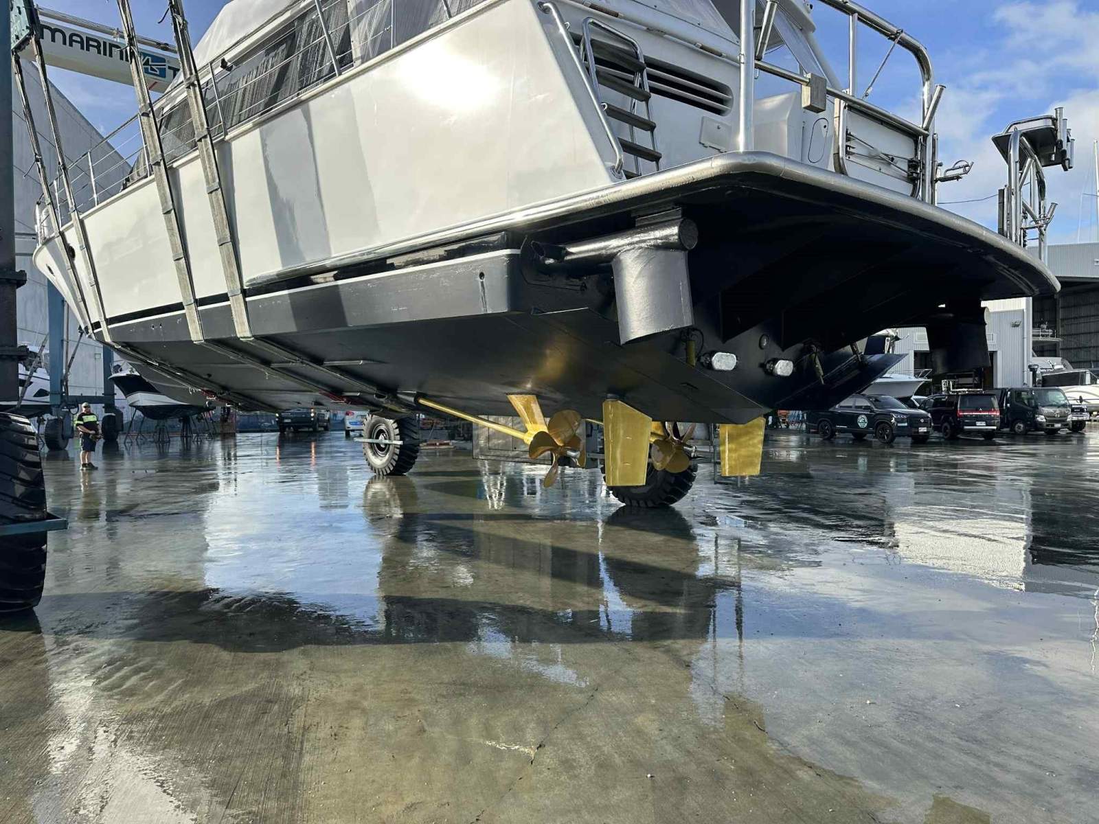 Warwick 60 + 20m Westhaven Marina berth & boat package