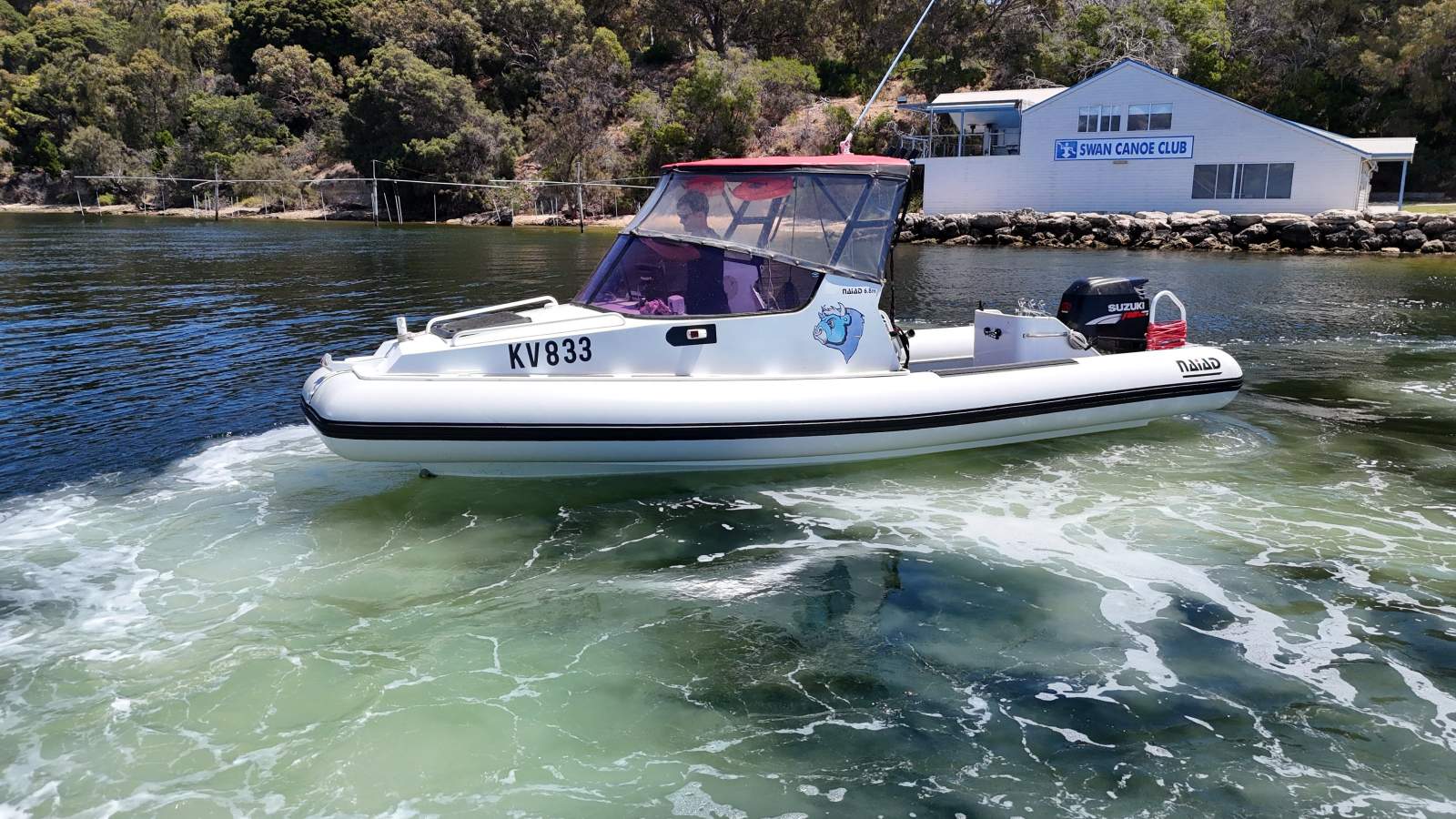 Naiad 6.8 RIB