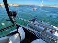 Bertram Caribbean 35:Rear awning davit
