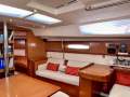 Beneteau Oceanis 50 - Luxury 3-cabin equipped for Offshore Cruising:Stbd settee with arm-rest. Great overhead natural light.