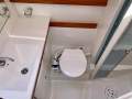 Beneteau Oceanis 50 - Luxury 3-cabin equipped for Offshore Cruising:Aft head (off saloon) with bi-fold door to enclose shower