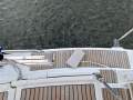Beneteau Oceanis 50 - Luxury 3-cabin equipped for Offshore Cruising:Teak transom swim platform with large life raft locker, shower and swim ladder