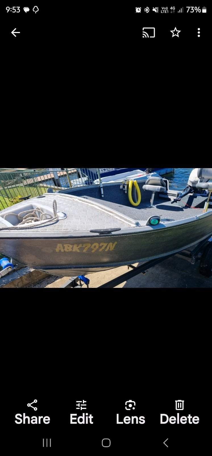 Aluminium Marine 4.5 mtr