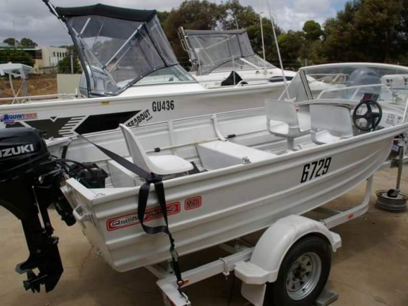 Quintrex 430 Fishabout 2024 Suzuki 20hp four stroke