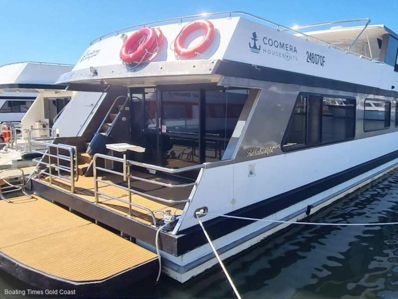 Houseboat 60 in commercial survey for sale on the Gold Coast