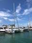 Lagoon 420 Owners version three cabins each with ensuite:Komodo in marina