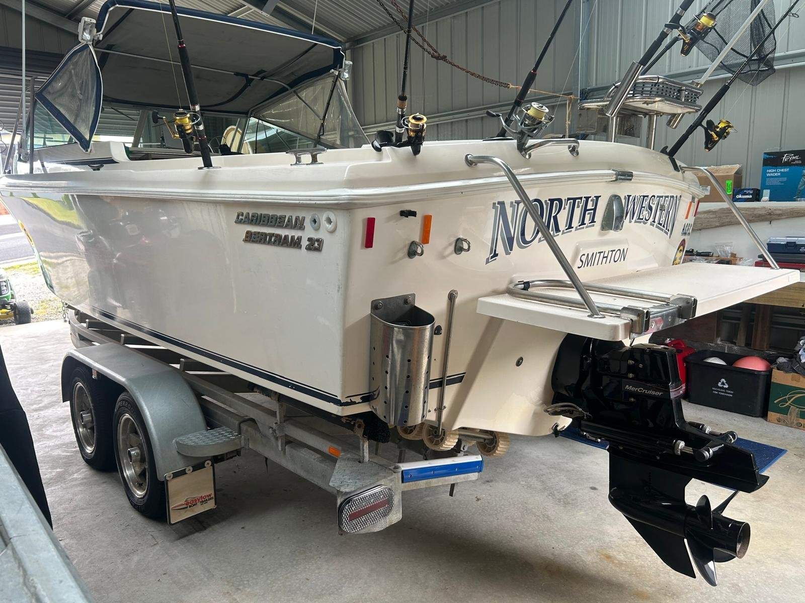 Bertram Caribbean 23 Sports Runabout.