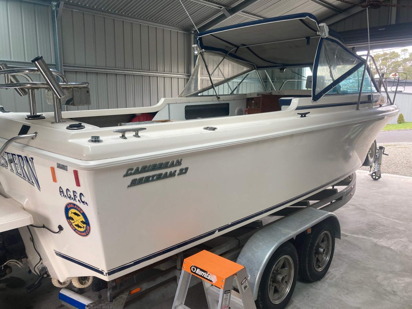 Bertram Caribbean 23 Sports Runabout.
