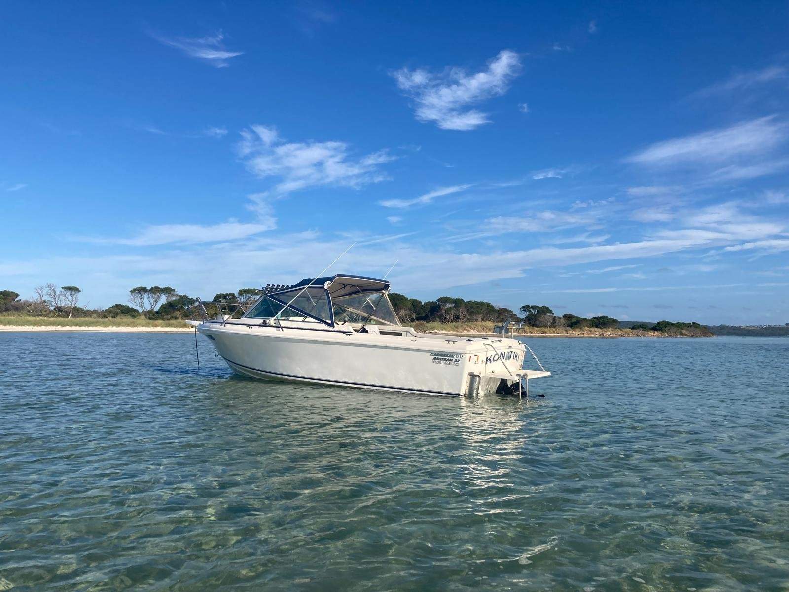 Bertram Caribbean 23 Sports Runabout.
