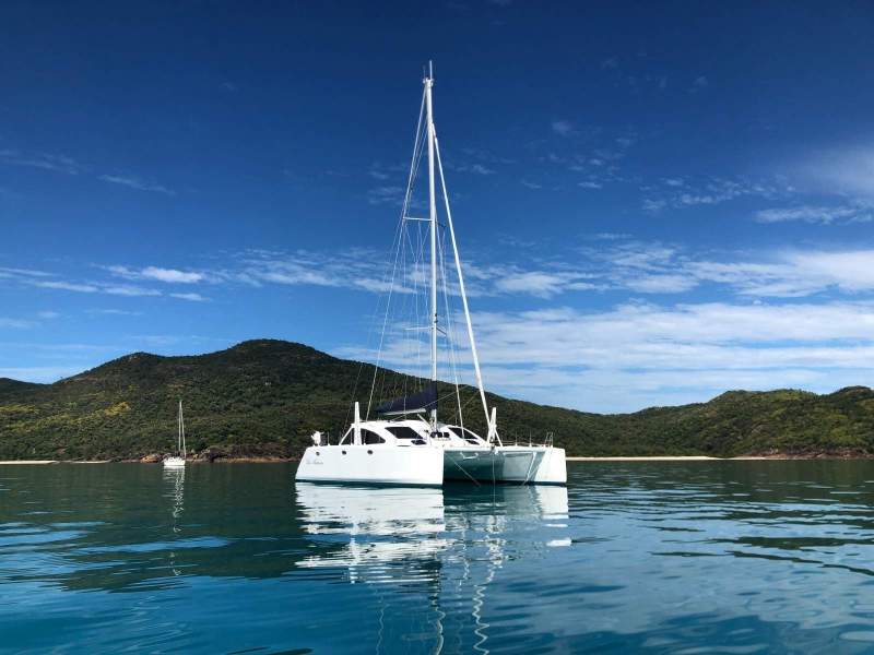 Pacific 40 Fast sailing cat providing comfort & stability