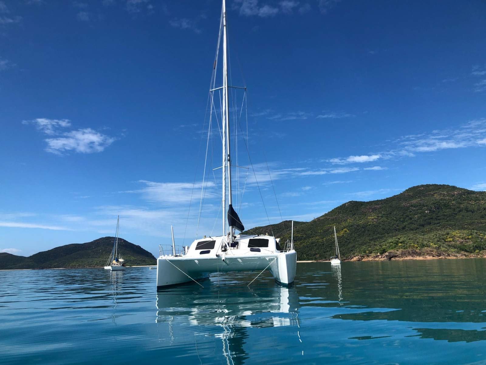 Pacific 40 Fast sailing cat providing comfort & stability