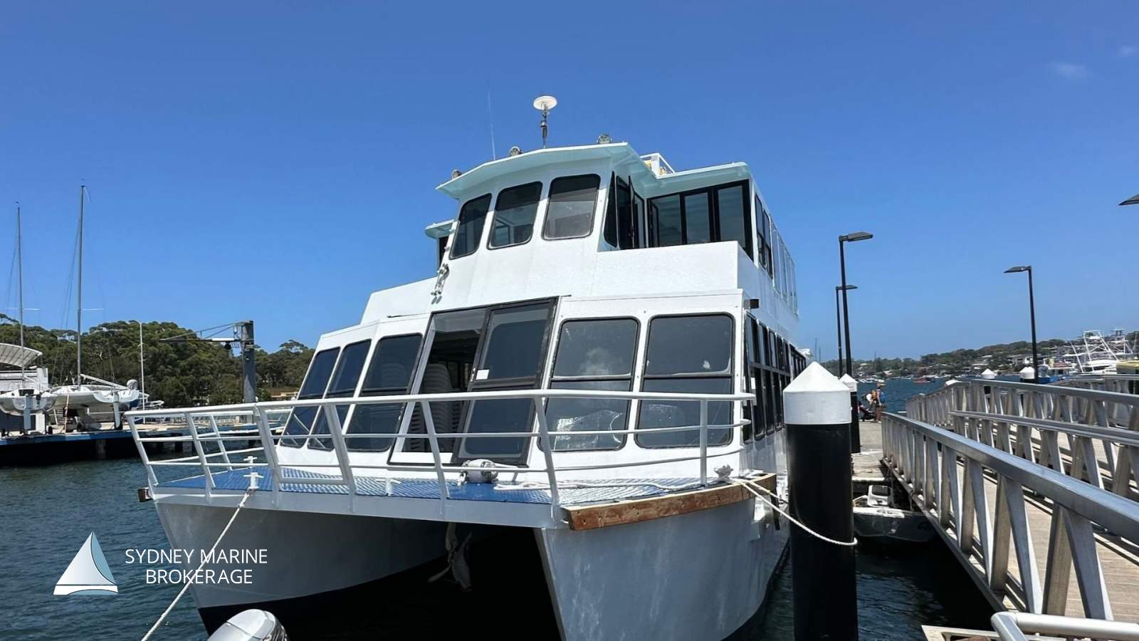 AMSA Survey Charter Vessel - 120 pax:1 Sydney Marine Brokerage AMSA Survey Charter Vessel For Sale
