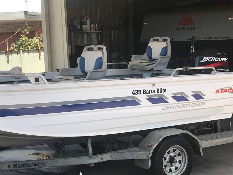 Stacer 435 Barra Elite Mercury 4 Stroke EFI