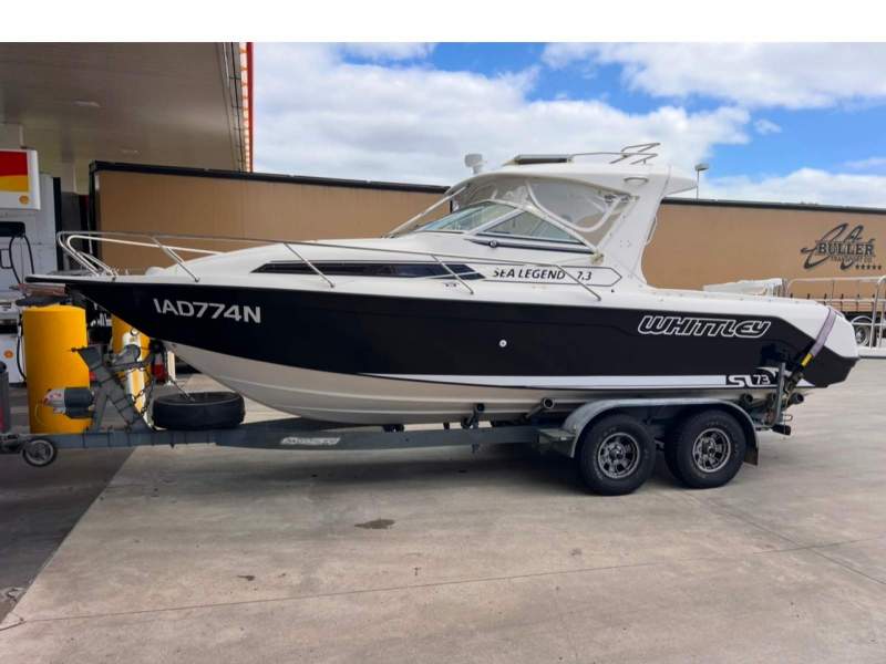 Whittley 7.3 Sea Legend hard top