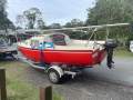 Compass Careel 18 Compass Careel 18 Red Trailer sailer on regd Tlr