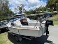 Careel 18 Compass Careel 18 TS White - on braked trailer