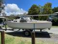 Careel 18 Compass Careel 18 TS White - on braked trailer