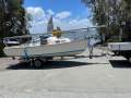 Careel 18 Compass Careel 18 TS White - on braked trailer
