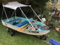 3.7m V nosed runabout with trailer