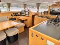 Lagoon 400 S2 2016 (Antifoul and polish 19/2/25 OoW survey free):Pilots table and Saloon. Seats 7-8